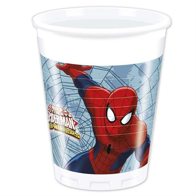 SPİDERMAN BARDAK 8 Lİ